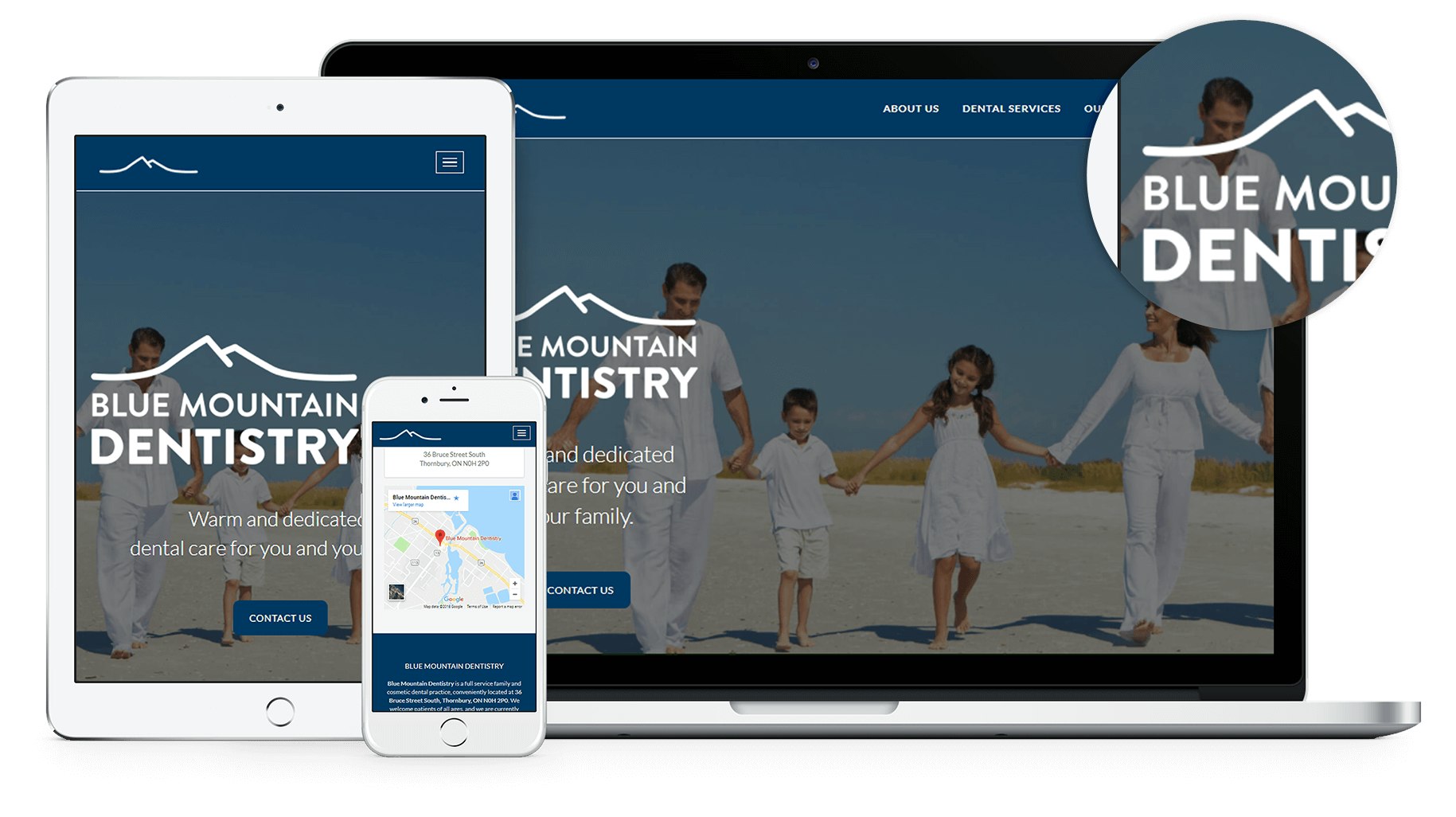 We are happy to announce the launch of a new website for Blue Mountain Dentistry! Patients can Book Online appointments