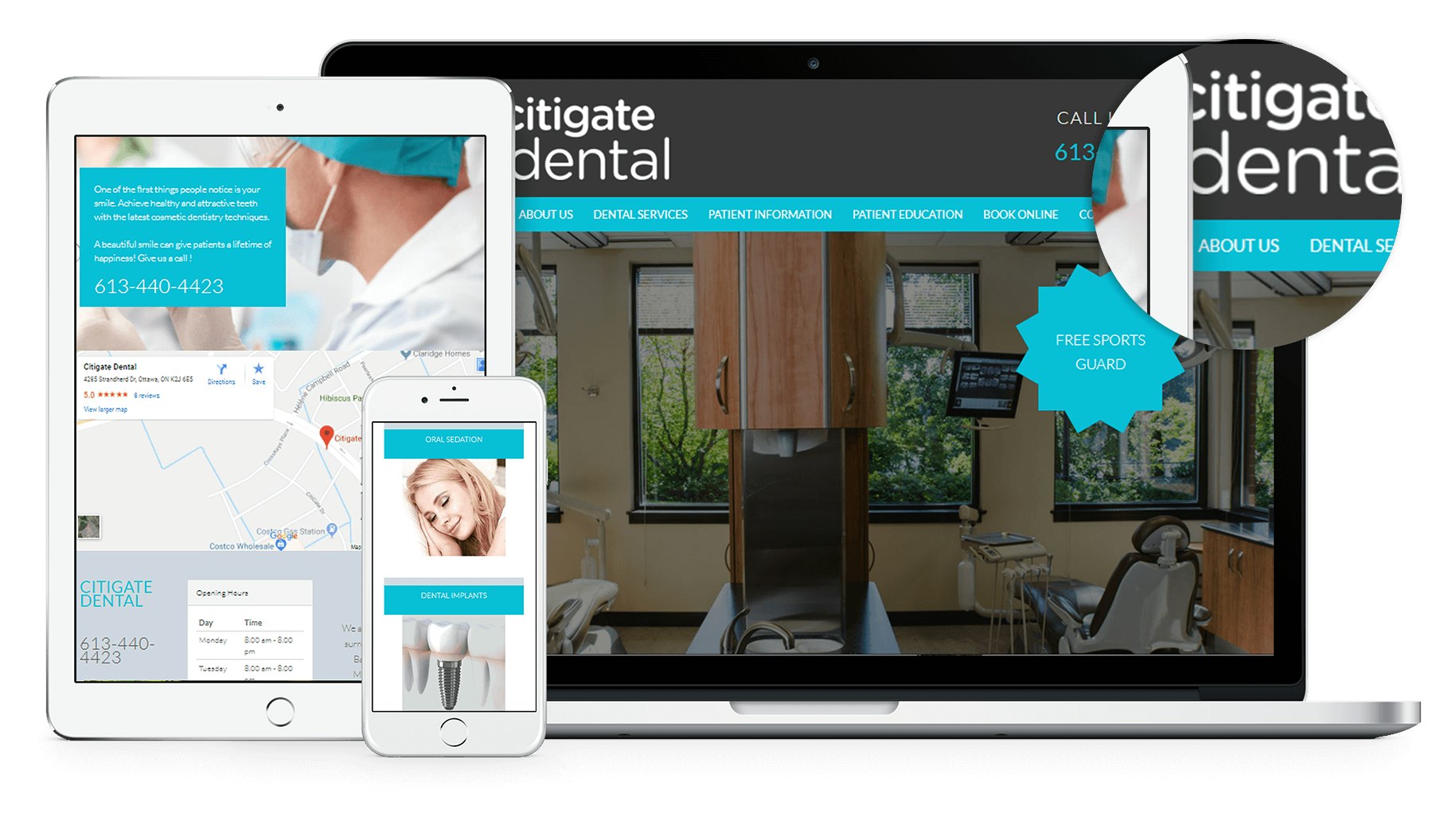 We are pleased to announce the brand new website for Citigate Dental. Citigate Dental believes in taking an integrated approach to your oral health