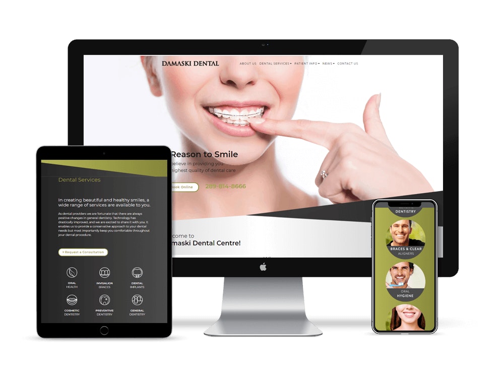 Custom dental websites, dental marketing, and SEO for dentists and dental professionals. See how we can help.