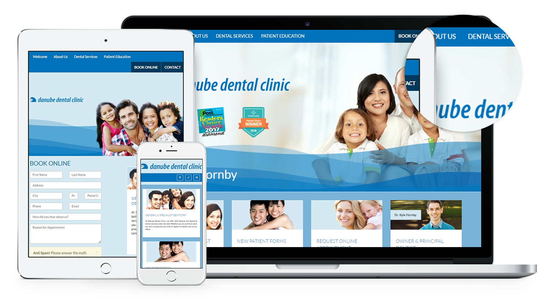 We have just launched a new Website for our client Danube Dental. We designed this website keeping all of this in mind.