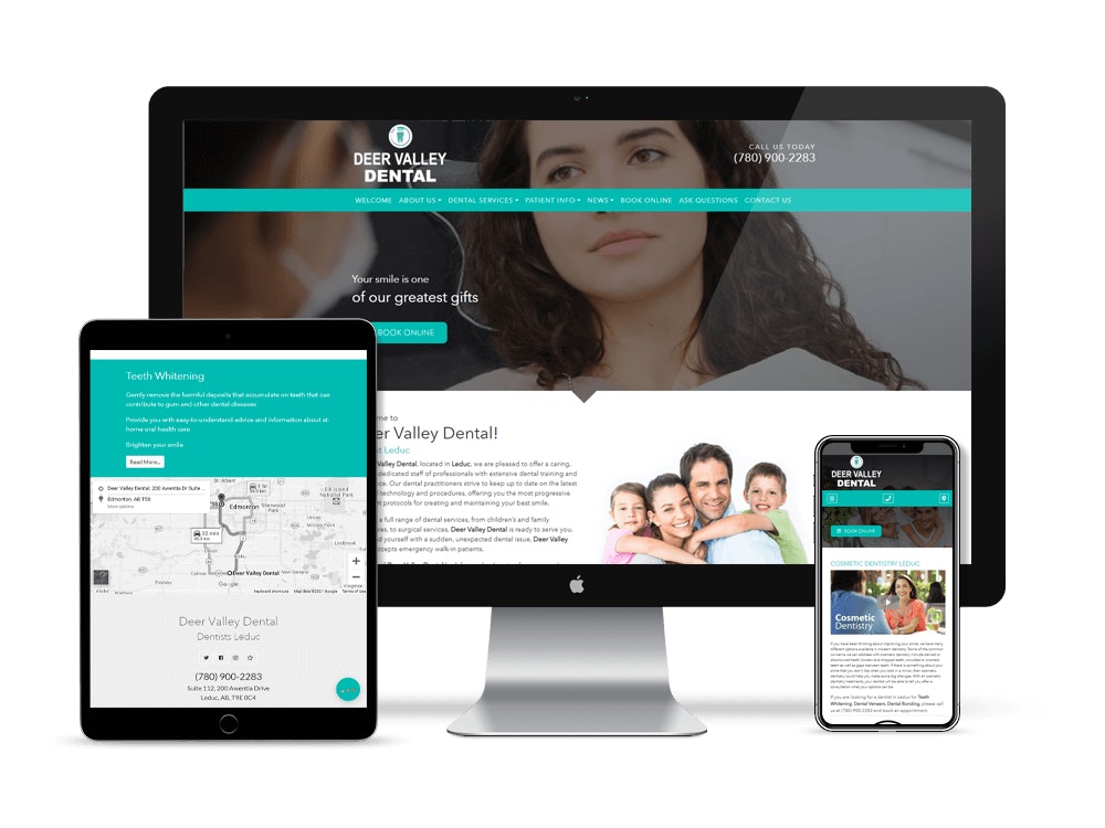 Custom dental websites, dental marketing, and SEO for dentists and dental professionals. Does your dental office need a new website? We'd love to help!