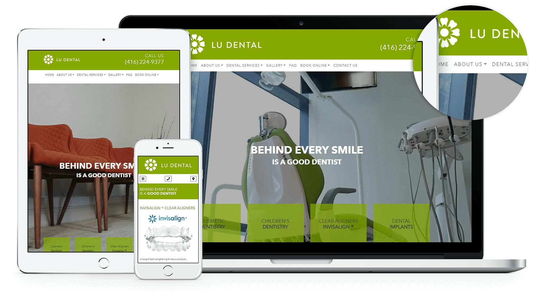 Lu DentalCare Has a New Website! Custom dental website, dental marketing and SEO for dentists and dental professionals