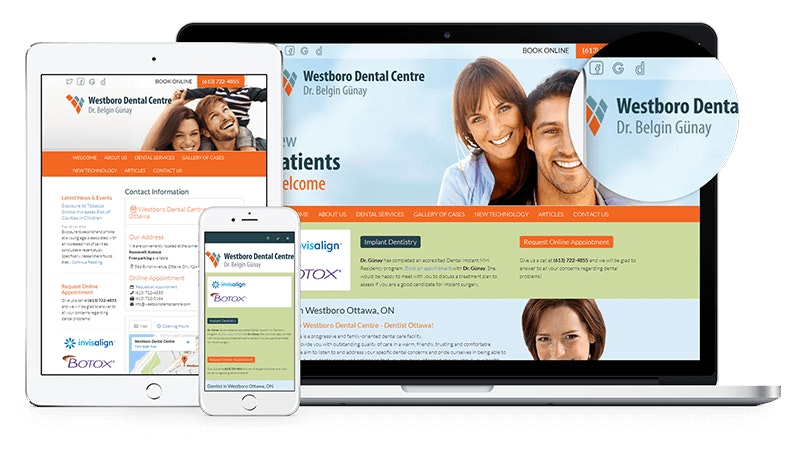 We are pleased to announce the launch of a new dental website Westboro Dental Centre. Westboro Dental Centre is located in Ottawa