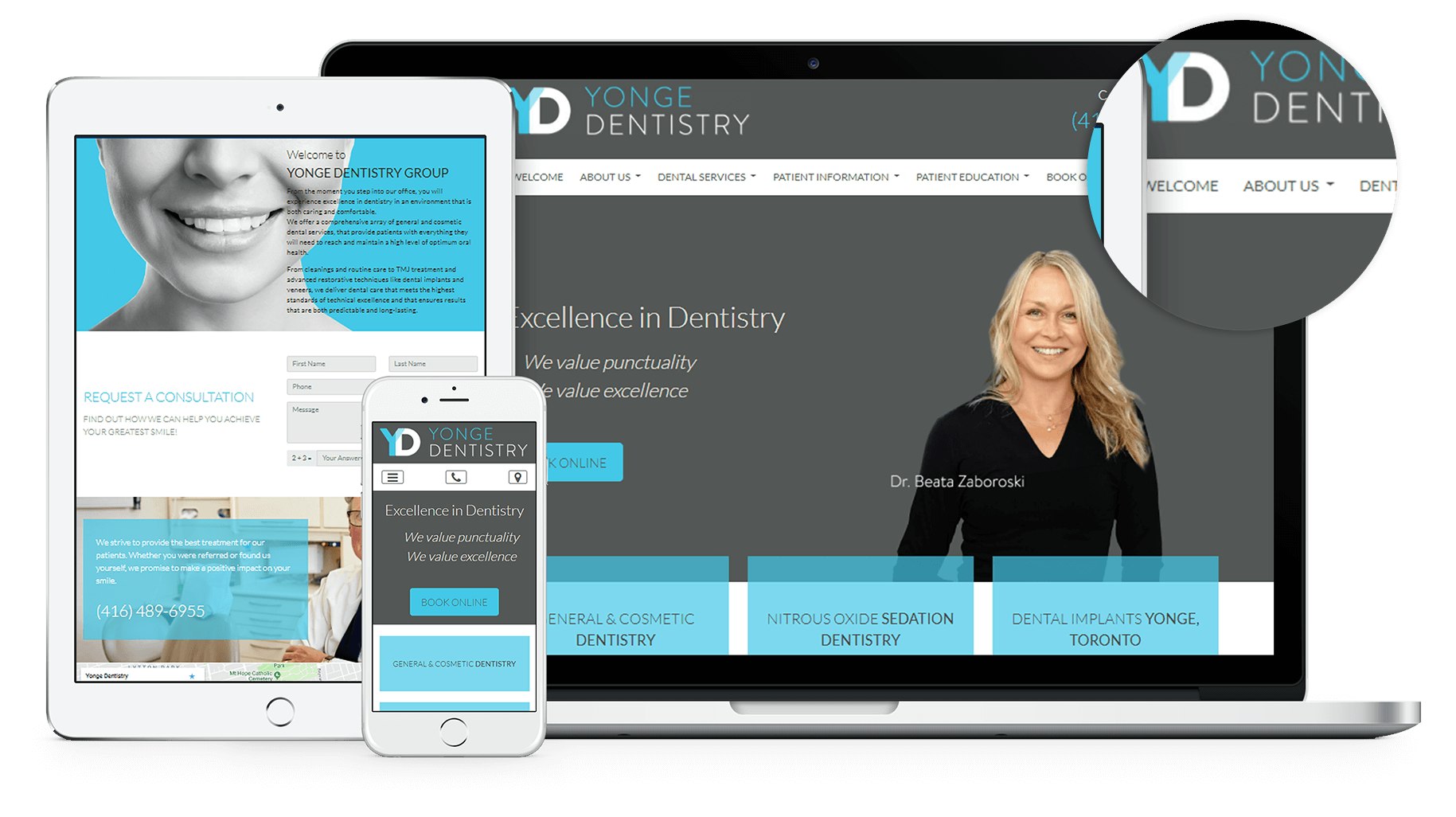 We are very pleased to announce that Yonge Dentistry has a very refreshed and modern new look!